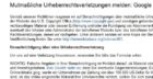 Blog Contentklau – Artikeldiebstahl